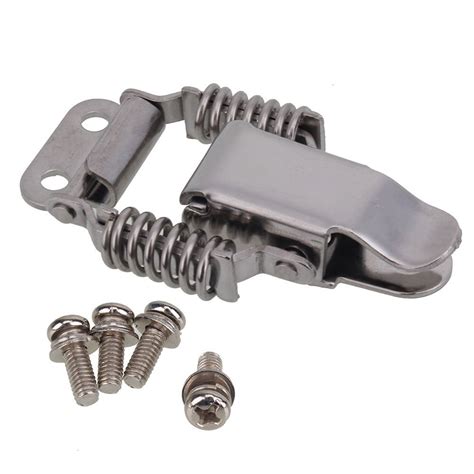 304 stainless steel hardware boxes spring loaded toggle latch hasp|stainless steel toggle latch.